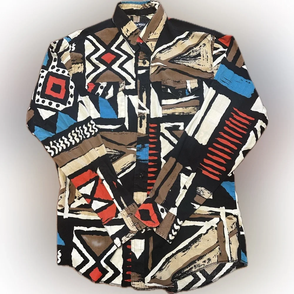 90’s Vintage Wrangler Button-up - Picture 1 of 1